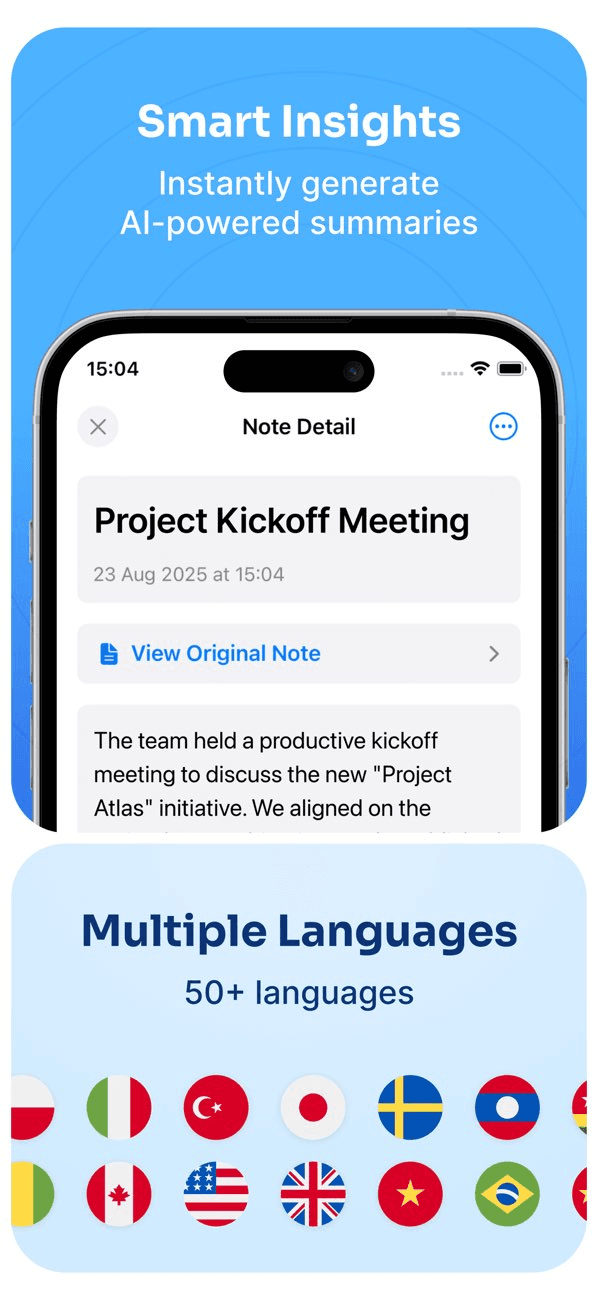 AI Meeting Notes & Recorder
 - Image 3