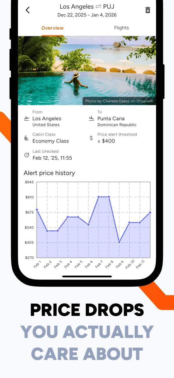 Airfare Alerts: Price Tracker
 - Image 2