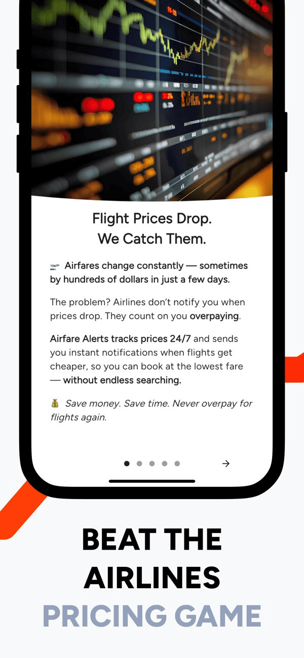Airfare Alerts: Price Tracker
 - Image 4