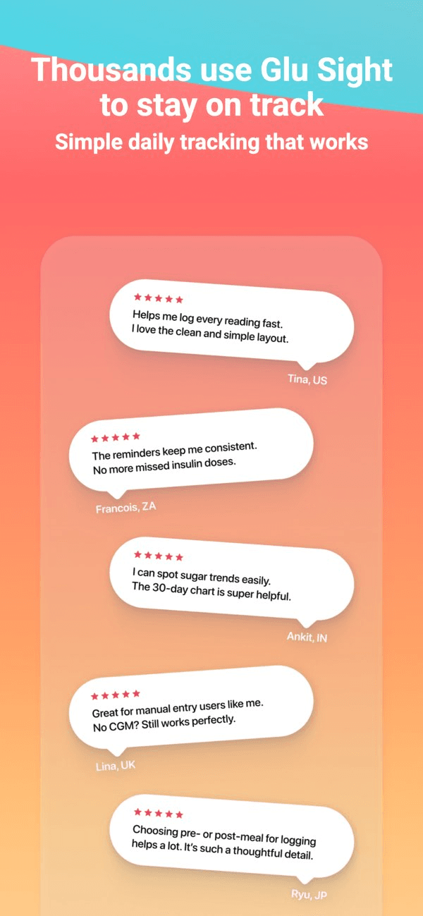 Diabetes App - Glu Sight
 - Image 3