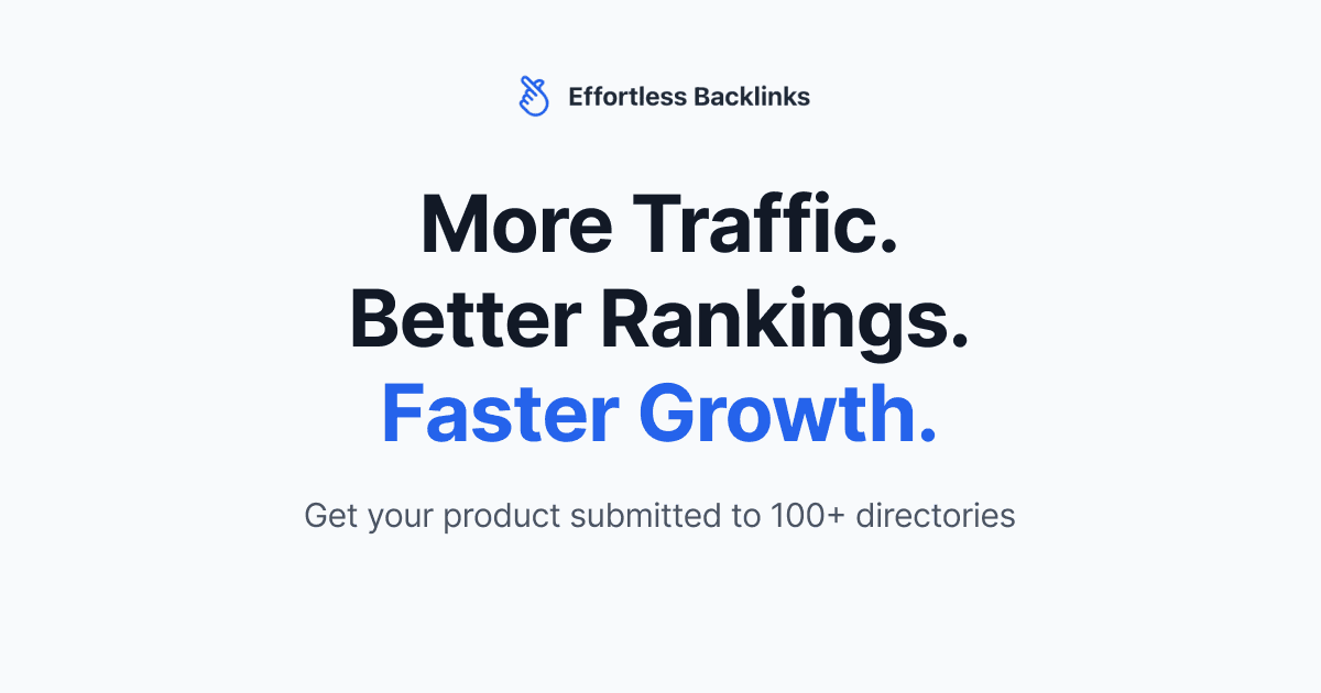 Effortless Backlinks
