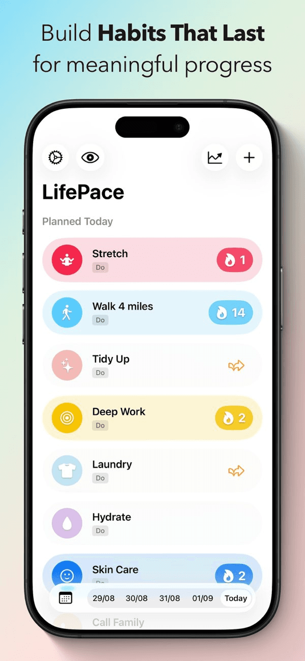 LifePace Habit Streaks Tracker
 - Image 2