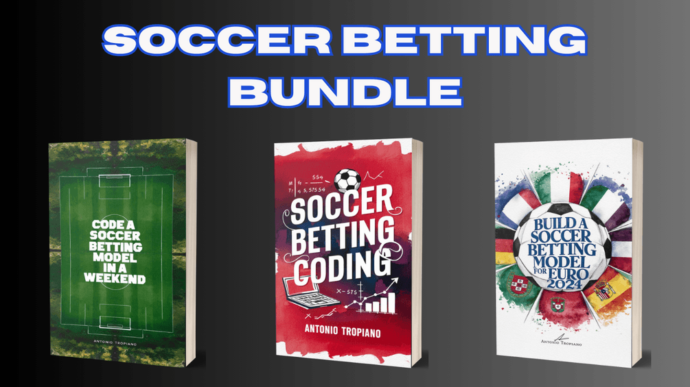 Machine Learning for Soccer betting - 3 Books Bundle
