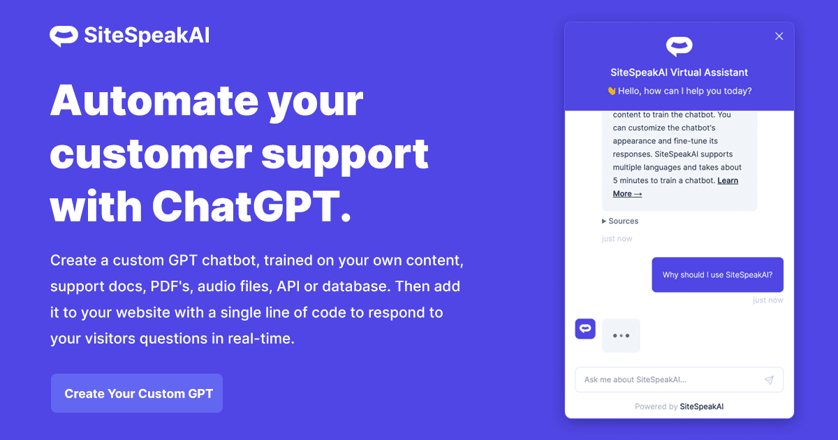 SiteSpeakAI
