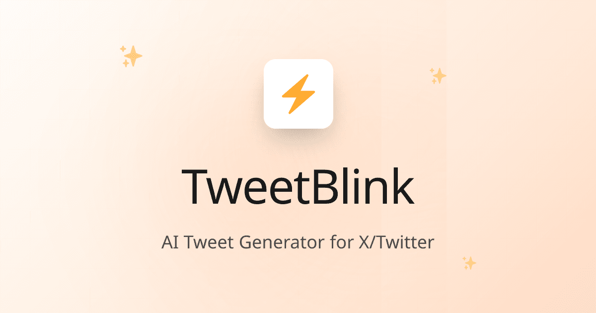 TweetBlink
