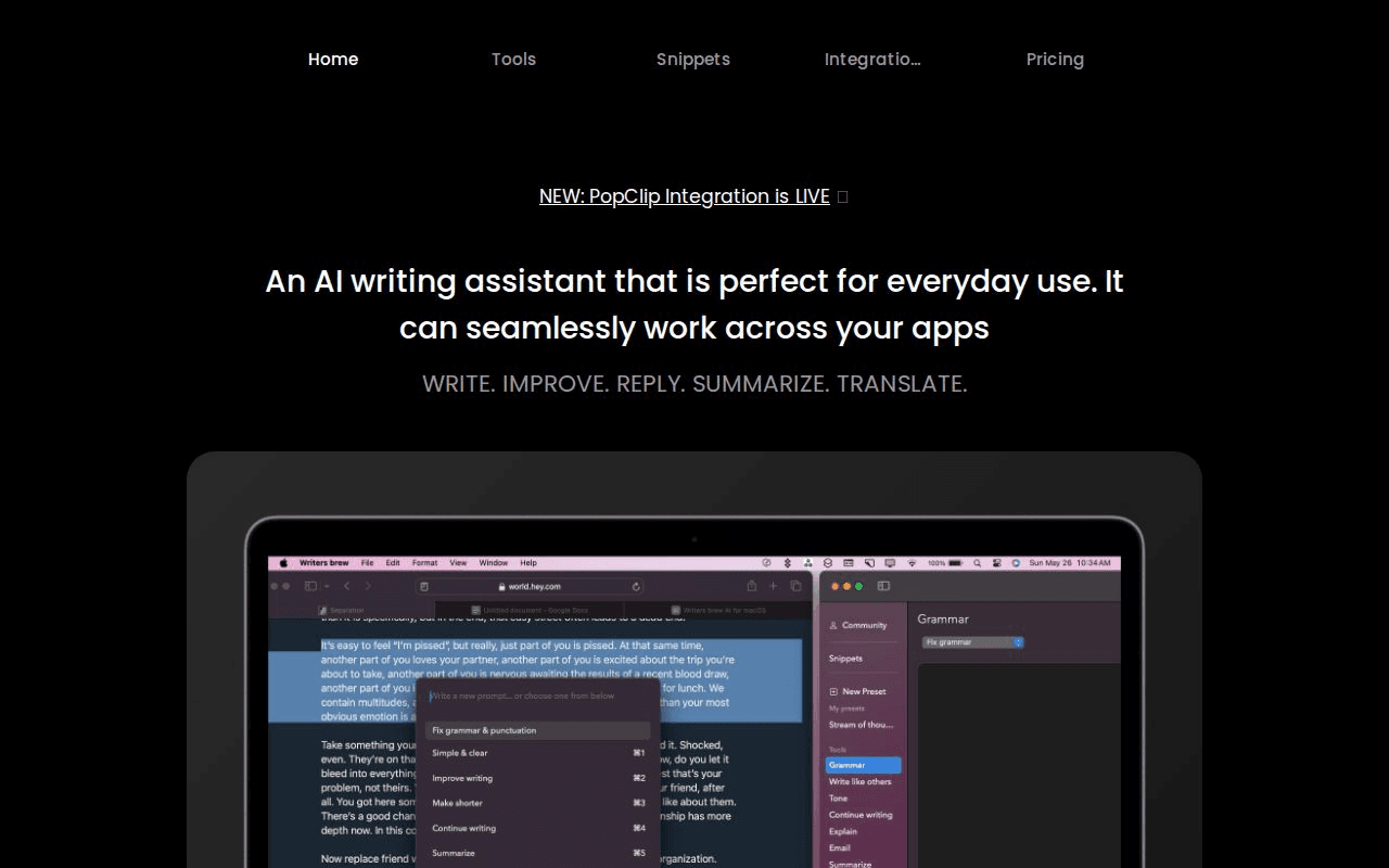 Writers brew AI
