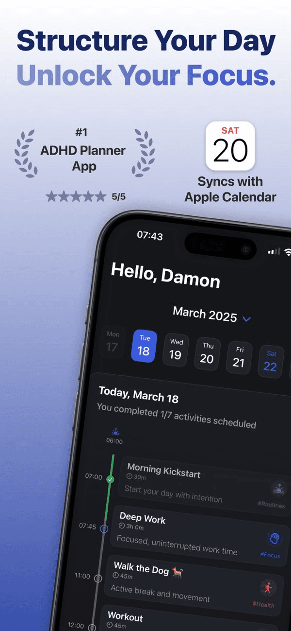 ADHD Structure Planner - Simple
- Image 1