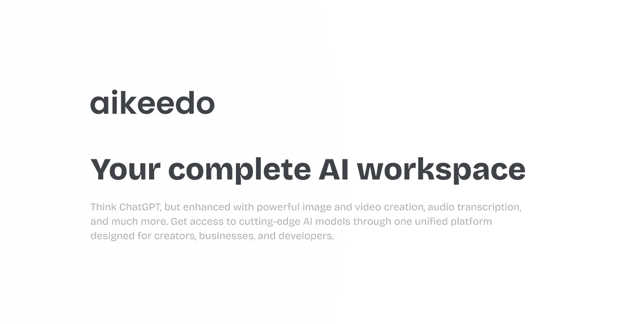 Aikeedo