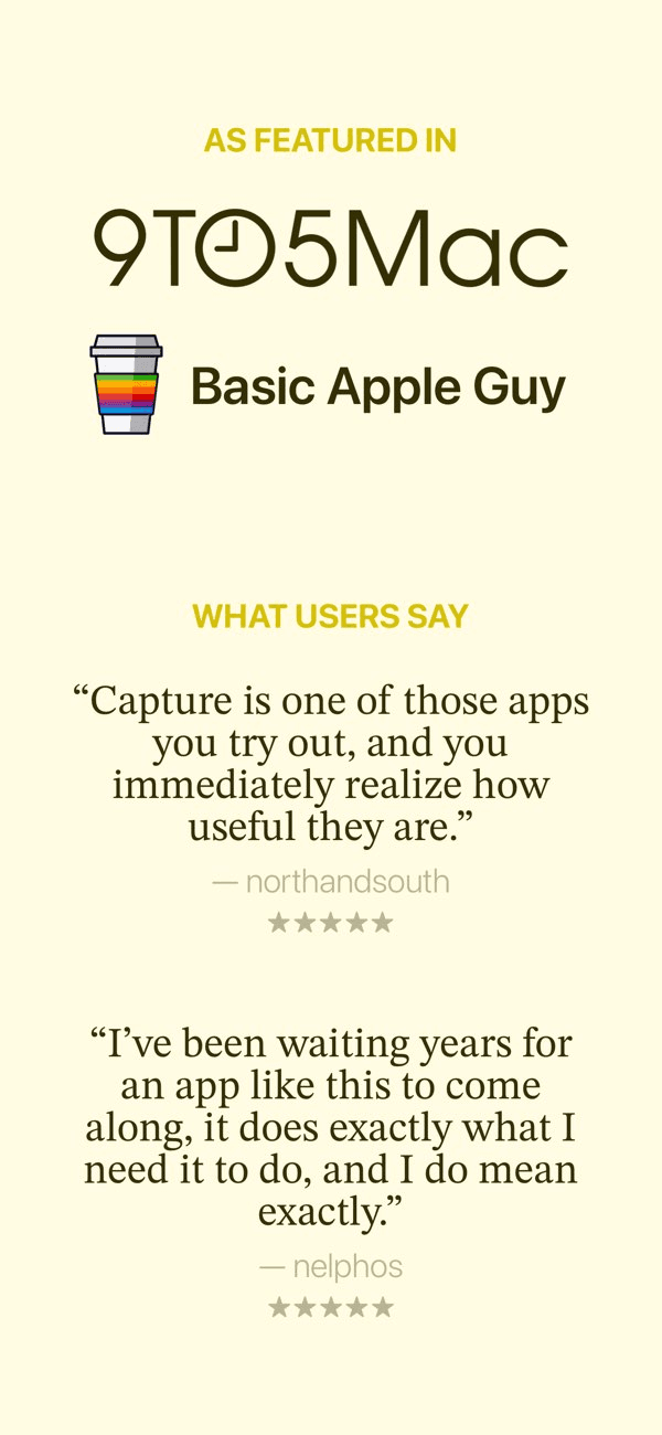 Capture - Quick Notes
- Image 2