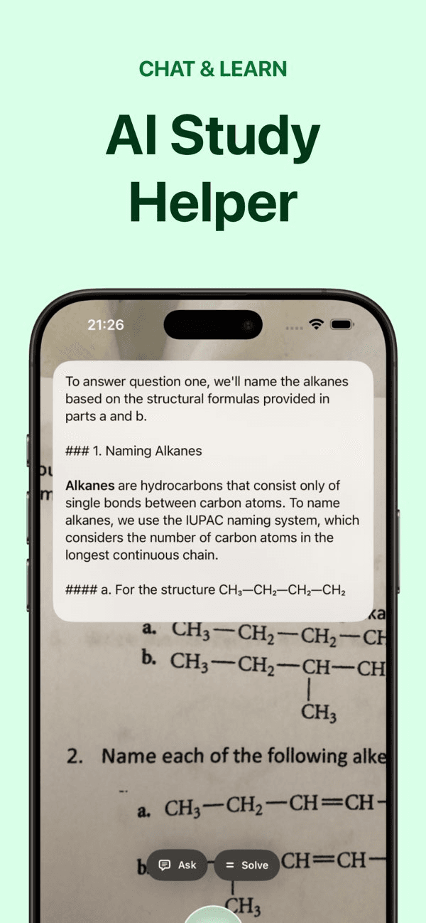 Chemy - AI Chemistry Answers
- Image 3