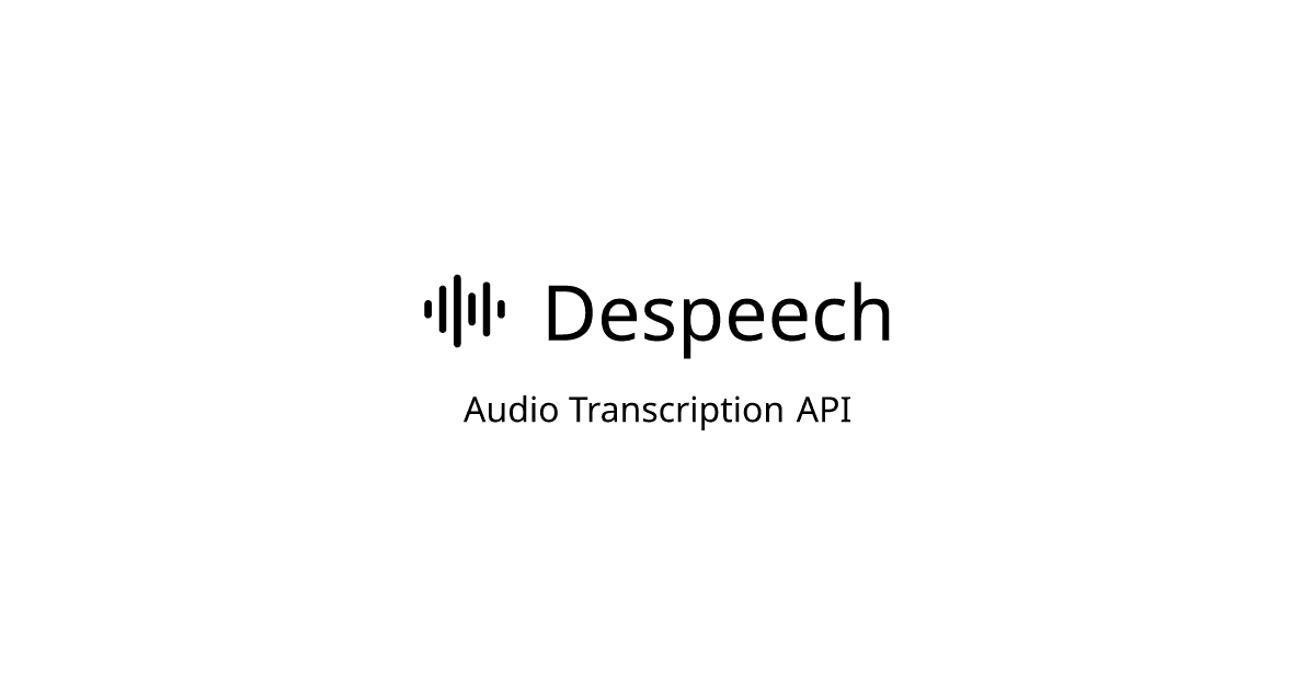 Despeech