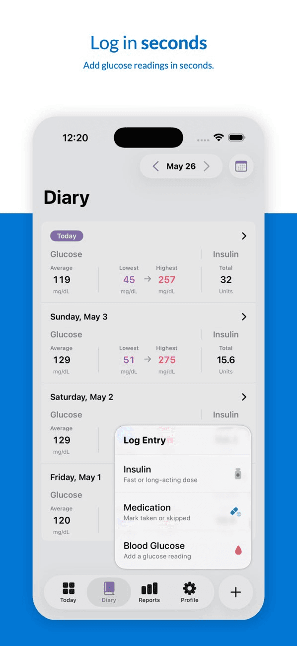 Diabetes App - Glu Sight
- Image 2