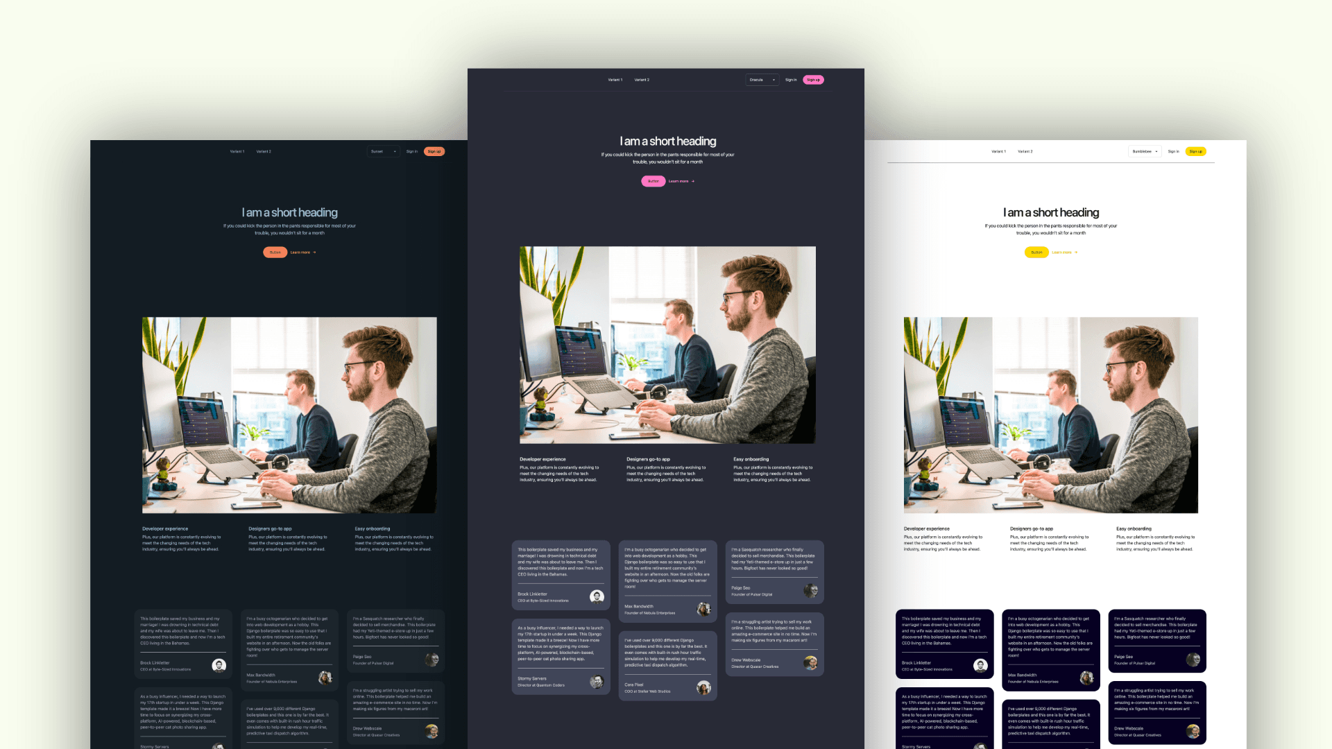 Django daisyUI Starter Kit