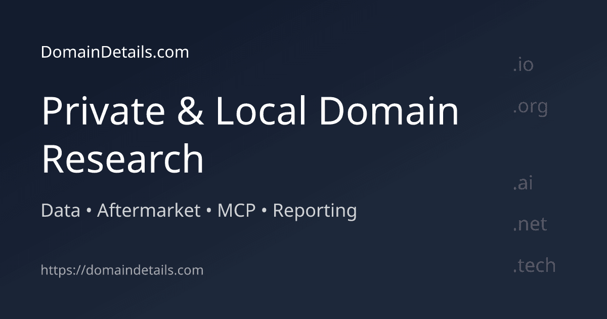 DomainDetails Pro