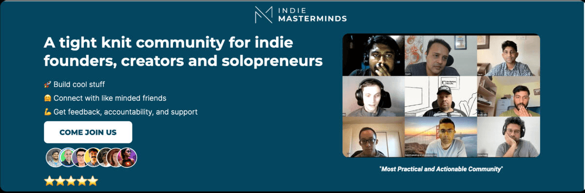 Indie Masterminds Community