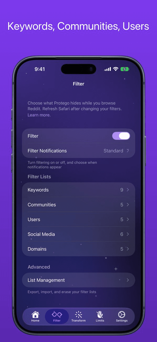 Protego for Reddit
- Image 4