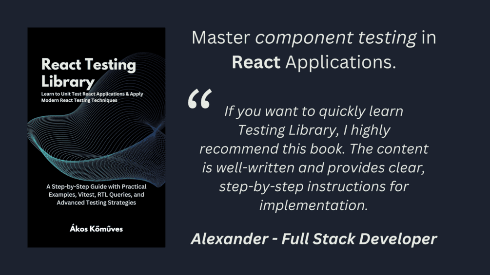 React Testing Library Crash Course: Learn to Test React Components