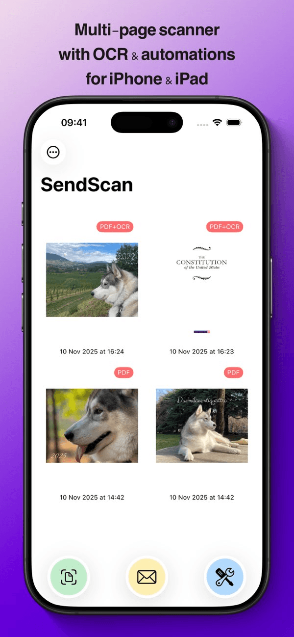 SendScan Scanner with Workflows
- Image 1