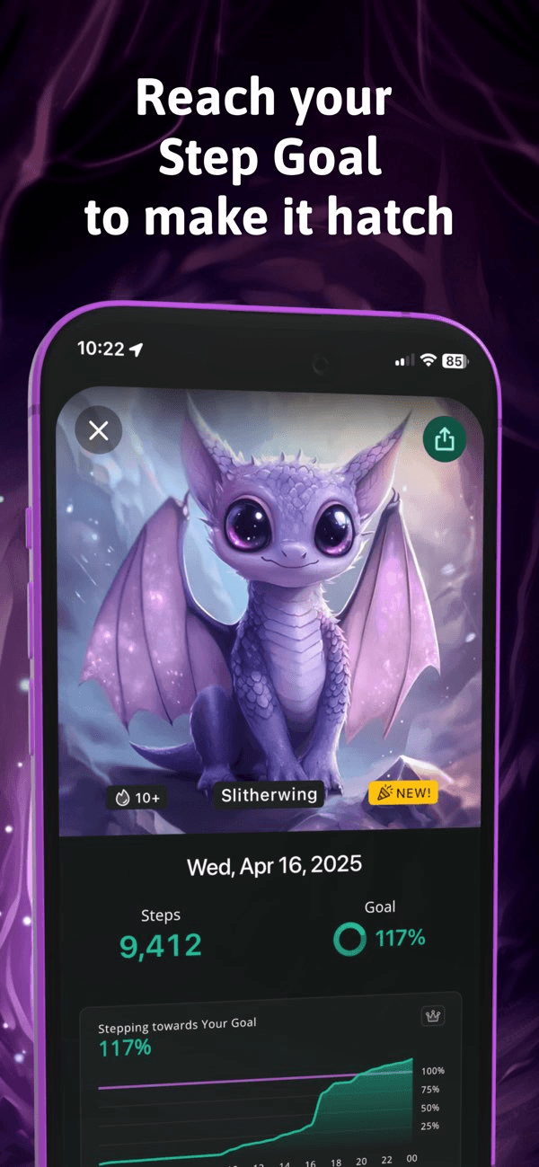 Steps & Beasts - Gamified Step Counter
- Image 3