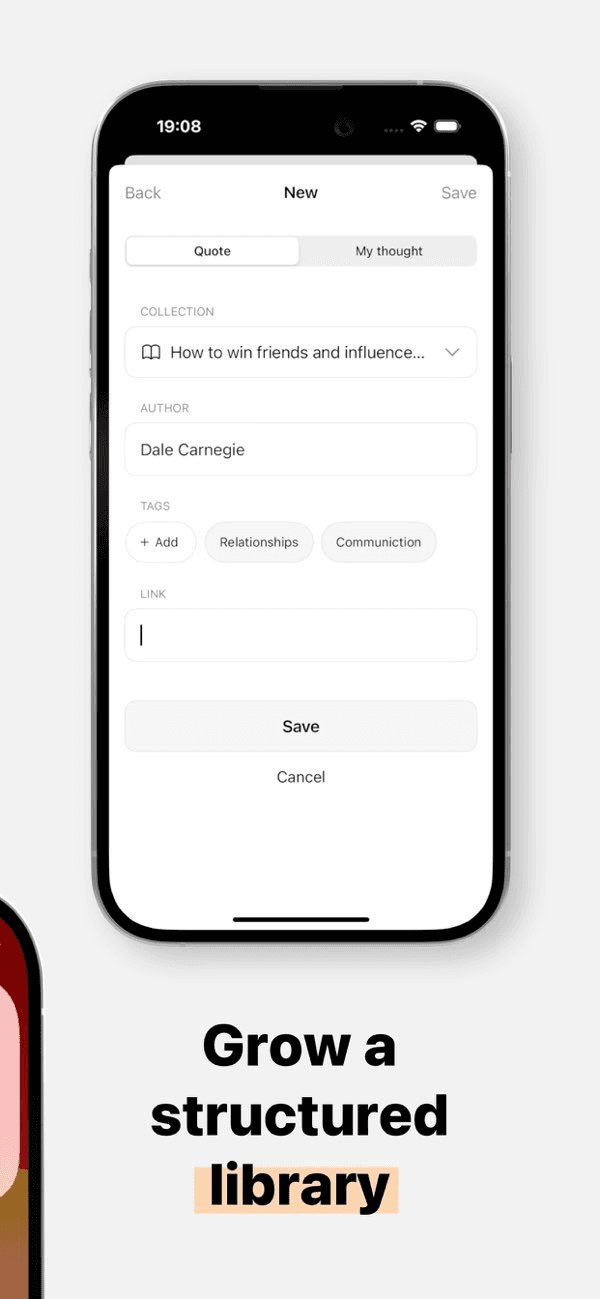 Thoughts - Quotes Manager
- Image 4
