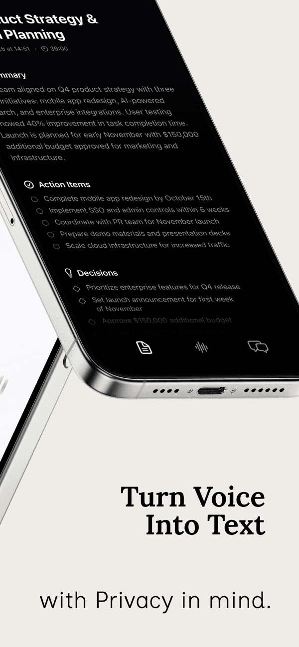 Whisperer AI Note Taker
- Image 2