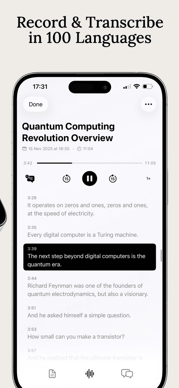 Whisperer AI Note Taker
- Image 3
